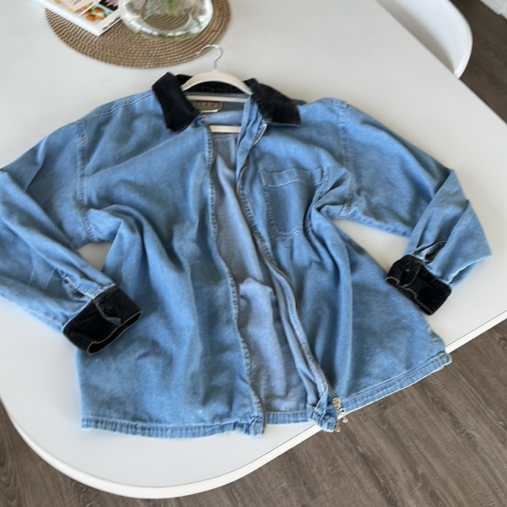 vintage denim long long sleeve - Picture 7 of 7